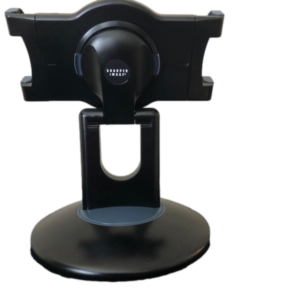 Sharper Image 360-degree Tablet Table Stand Adjustable Arms and Rotating Base